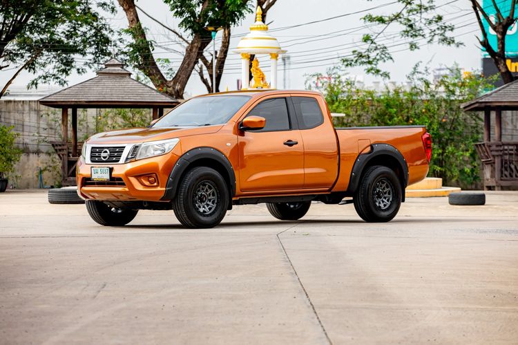 Nissan Navara 2017 2.5 E Pickup ดีเซล เกียร์ธรรมดา ส้ม รูปที่ 3