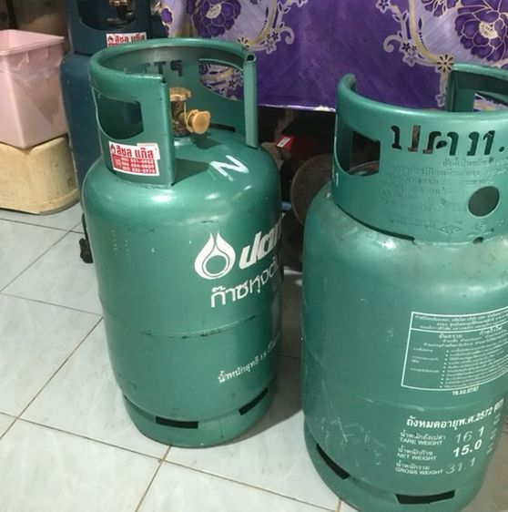 อุปกรณ์ครัว เตรียมอาหาร ขายถังแก๊สปตทมือสองครับ