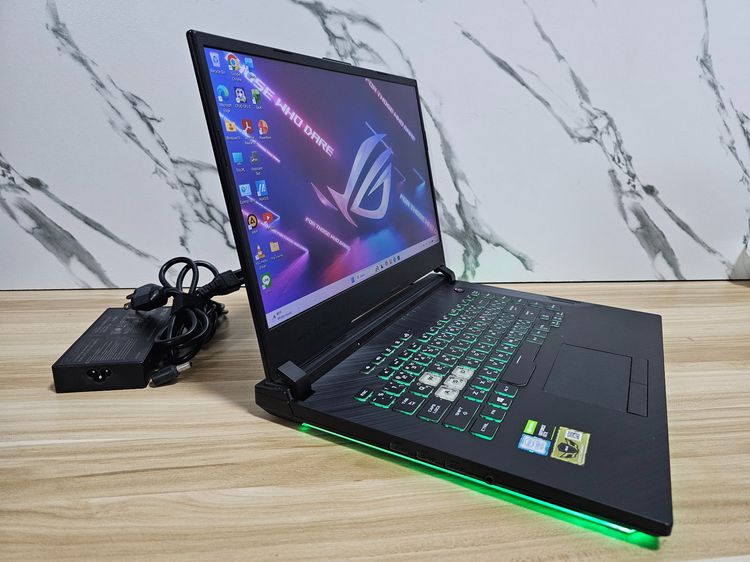 ROG STRIX i7-9750H+Ram8g+ GTX1050+15.6" FHD IPS+SSD512 สภาพดี พร้อมใช้งาน รูปที่ 4