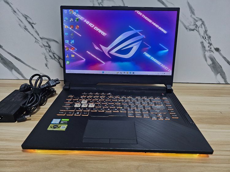 ROG STRIX i7-9750H+Ram8g+ GTX1050+15.6" FHD IPS+SSD512 สภาพดี พร้อมใช้งาน
