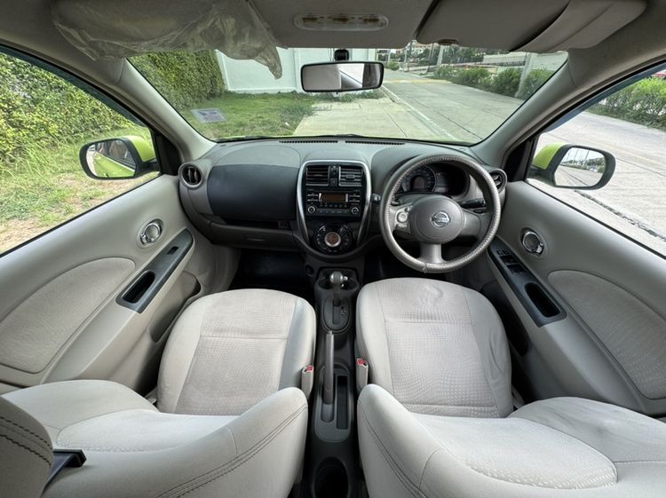 Nissan March 2013 1.2 VL Sedan เบนซิน เกียร์อัตโนมัติ เขียว รูปที่ 4
