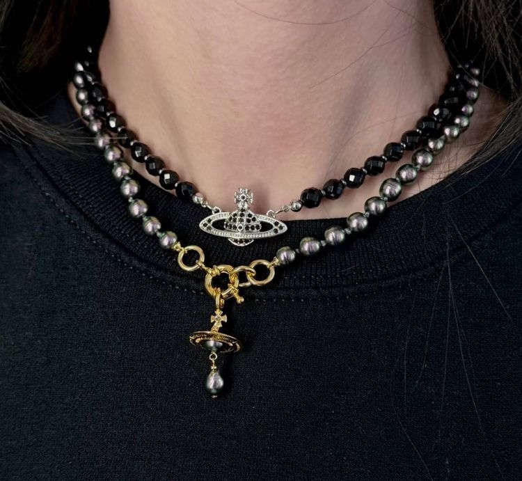 ทอง สร้อยไข่มุกVivienne Westwood