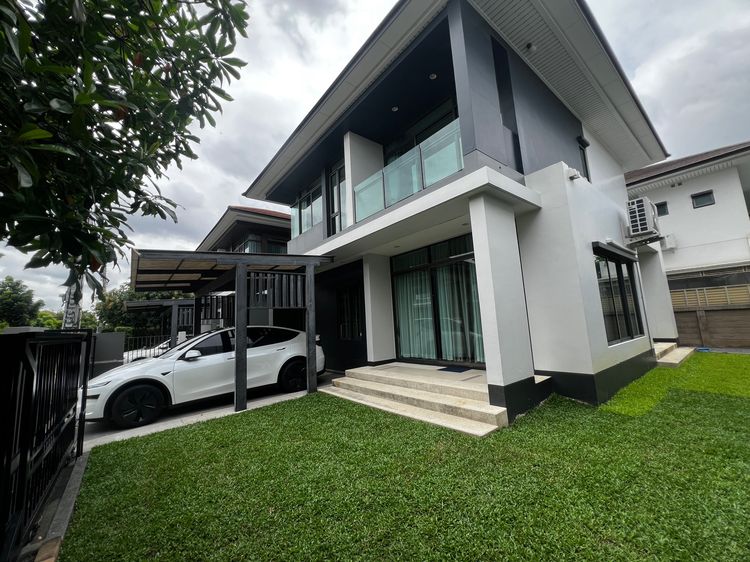 Sansiri ตกแต่งครบ 2020 🏡 Luxury Family Home for Rent Setthasiri Krungthep Kreetha Near Brighton   Wellington International School รูปที่ 3