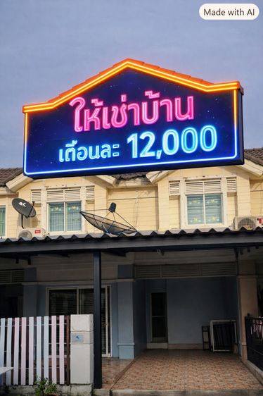 ให้เช่า ทาว์เฮ้าดอนเมือง บ้านสวย พร้อมเข้าอยู่