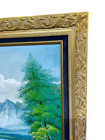 ภาพวาดสีน้ำมันรูปวิวทิวทัศน์ขนาดใหญ่ รูปที่ 5