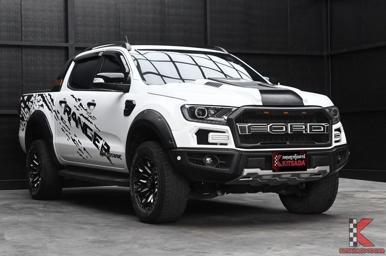 รถ Ford Ranger 2.0 Hi-Rider Wildtrak สี ขาว