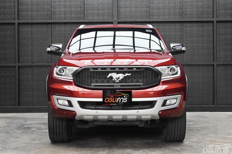 Ford Everest 2019 2.0 Titanium Plus Utility-car ดีเซล ไม่ติดแก๊ส เกียร์อัตโนมัติ แดง รูปที่ 2