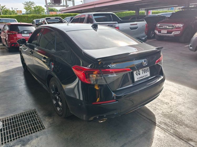 Honda Civic 2021 1.5 Turbo RS Sedan เบนซิน ไม่ติดแก๊ส เกียร์อัตโนมัติ ดำ รูปที่ 3