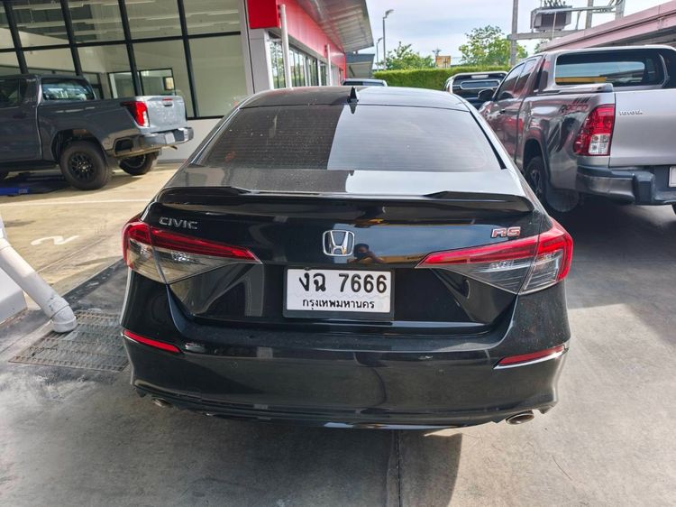 Honda Civic 2021 1.5 Turbo RS Sedan เบนซิน ไม่ติดแก๊ส เกียร์อัตโนมัติ ดำ รูปที่ 4