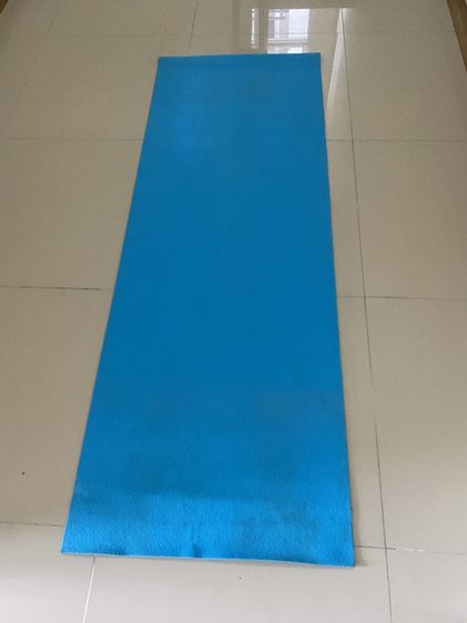 แผ่นรองโยคะสีฟ้า บริจาค รูปที่ 4