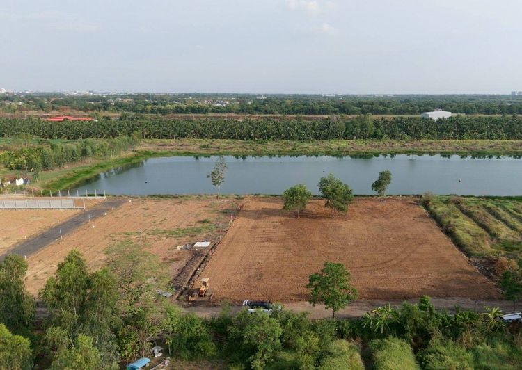 ที่ดินคลองสี่ คลองหลวง ห่างถนนเลียบมอเตอร์เวย์ 100เมตร ขนาด 2 ไร่ ทำโกดัง โรงงานขนาดเล็ก ที่พักคนงาน  รูปที่ 2