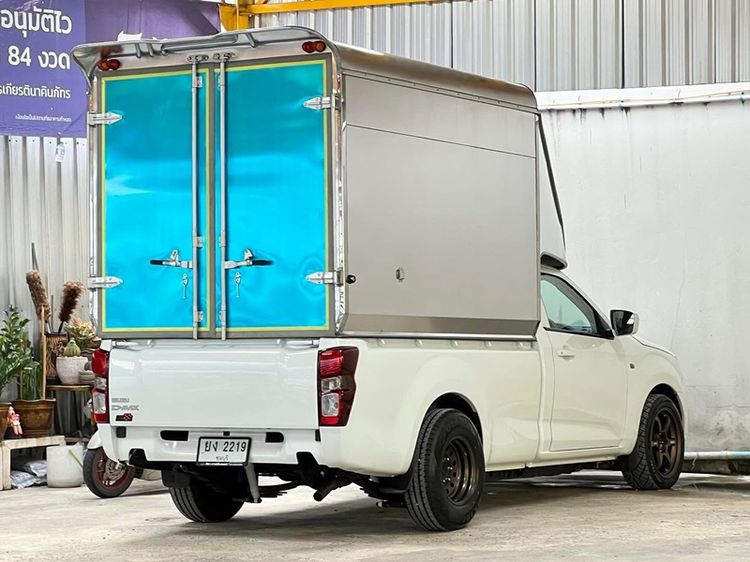 Isuzu D-MAX 2021 1.9 B Pickup ดีเซล ไม่ติดแก๊ส เกียร์ธรรมดา ขาว รูปที่ 4
