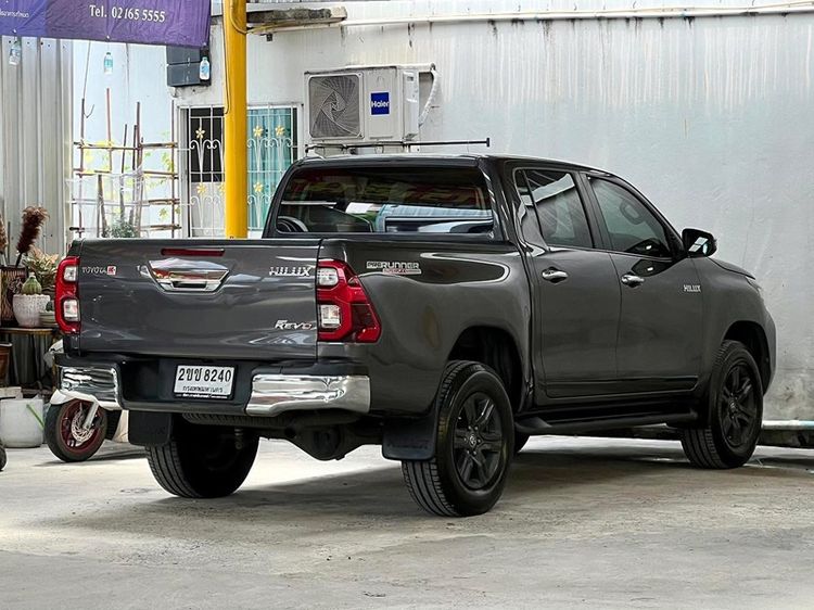 Toyota Hilux Revo 2021 Double Cab 2.4 Entry Prerunner Pickup ดีเซล ไม่ติดแก๊ส เกียร์อัตโนมัติ เทา รูปที่ 4