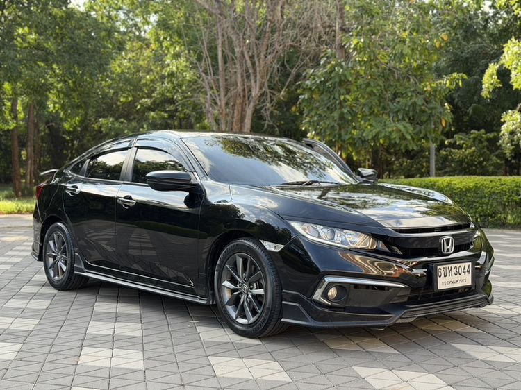 Honda Civic 2020 1.8 EL i-VTEC Sedan เบนซิน ไม่ติดแก๊ส เกียร์อัตโนมัติ ดำ รูปที่ 3