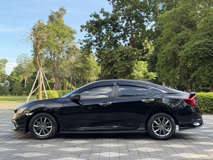 Honda Civic 2020 1.8 EL i-VTEC Sedan เบนซิน ไม่ติดแก๊ส เกียร์อัตโนมัติ ดำ รูปที่ 4