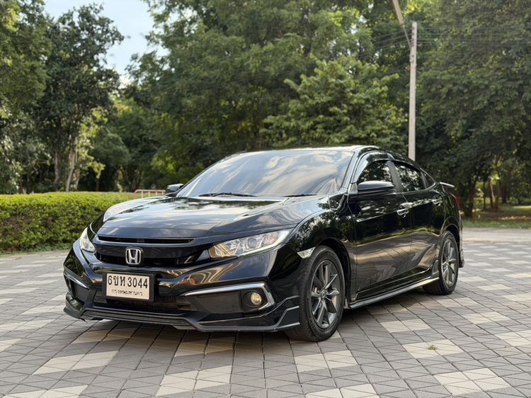 Honda Civic 2020 1.8 EL i-VTEC Sedan เบนซิน ไม่ติดแก๊ส เกียร์อัตโนมัติ ดำ
