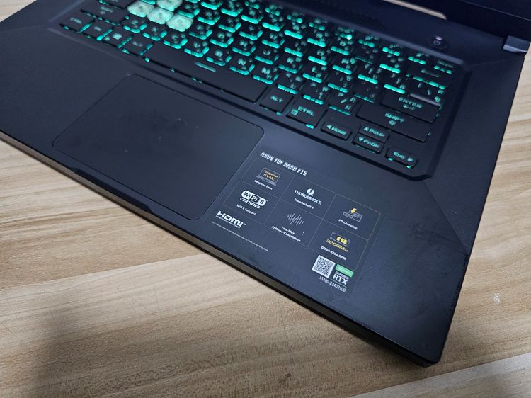 Asus TUF i5-11300H+ RTX 3060+Ram16G+ FHD IPS 144Hz เครื่องดี ใช้งานปกติ รูปที่ 5