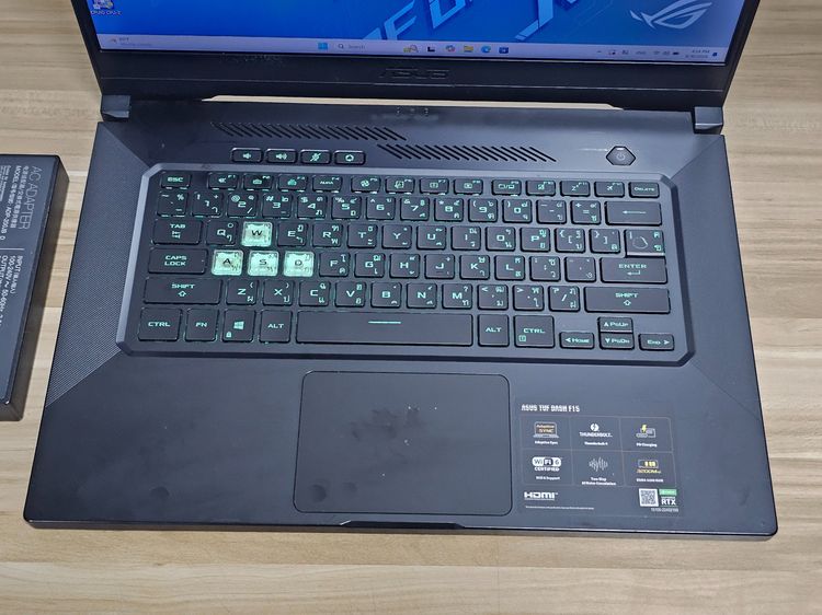 Asus TUF i5-11300H+ RTX 3060+Ram16G+ FHD IPS 144Hz เครื่องดี ใช้งานปกติ รูปที่ 3