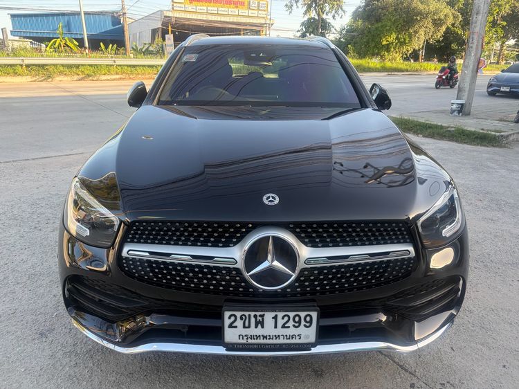 รถ Mercedes-Benz GLC-Class GLC300e สี ดำ