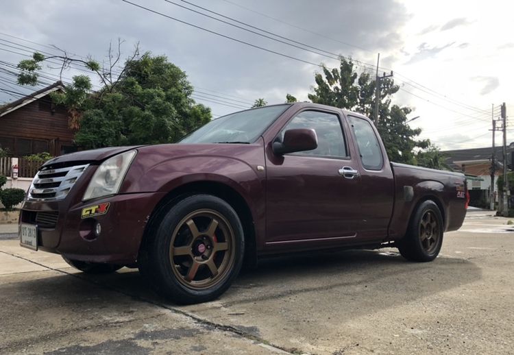 Isuzu D-MAX 2007 2.5 EX Ddi i-TEQ Pickup ดีเซล ไม่ติดแก๊ส เกียร์ธรรมดา แดง รูปที่ 3