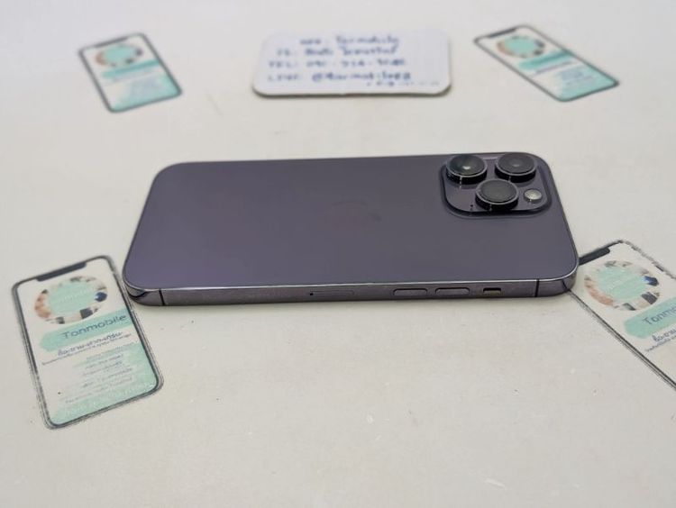 ขาย / เทิร์น iPhone 14 Pro Max 256 Purple ศูนย์ไทย อุปกรณ์ครบยกกล่อง ขาดสายชาร์จ สุขภาพแบต 77% เพียง 16,590 บาท รูปที่ 5