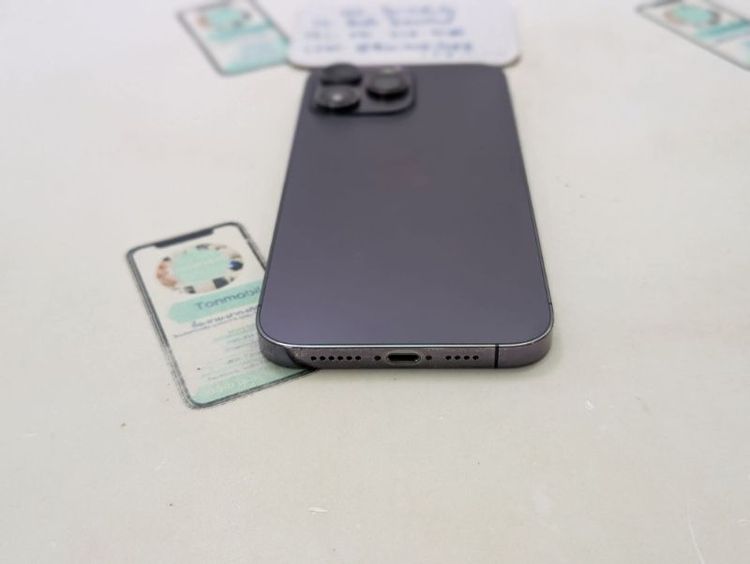 ขาย / เทิร์น iPhone 14 Pro Max 256 Purple ศูนย์ไทย อุปกรณ์ครบยกกล่อง ขาดสายชาร์จ สุขภาพแบต 77% เพียง 16,590 บาท รูปที่ 7
