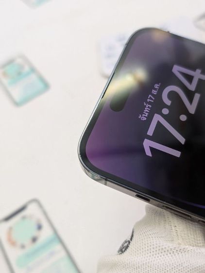 ขาย / เทิร์น iPhone 14 Pro Max 256 Purple ศูนย์ไทย อุปกรณ์ครบยกกล่อง ขาดสายชาร์จ สุขภาพแบต 77% เพียง 16,590 บาท รูปที่ 15