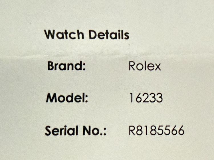 Rolex Datejust 36 Ref. 16233*ช่วงนี้ทองแพง ตัวเรือน Stainless Steel + Yellow Gold 18K (Two-Tone) รูปที่ 11