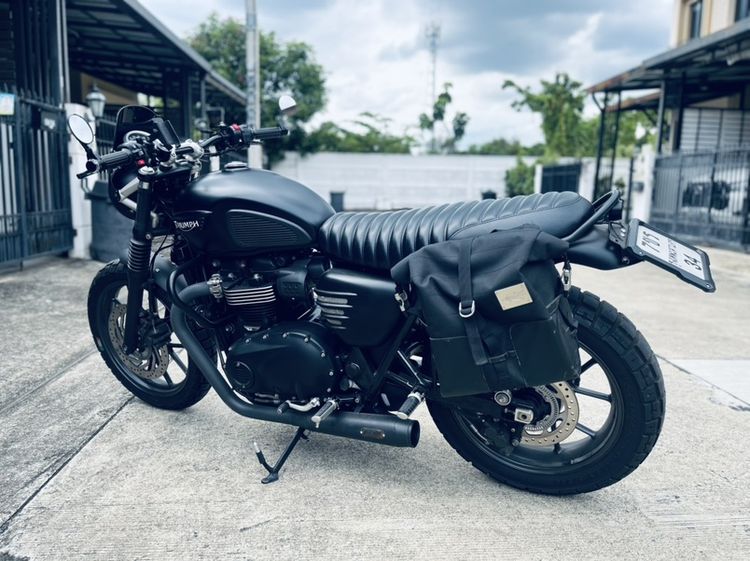 Triumph Street Twin 900 ปี 2018 เลขไมล์ 11,9xx