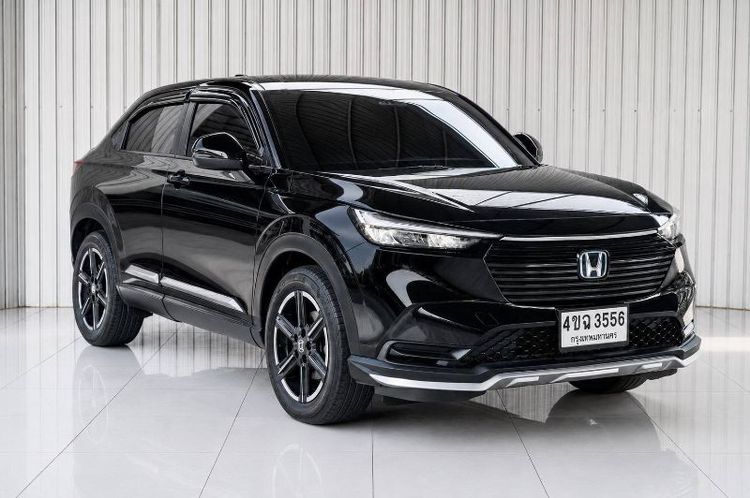 Honda HR-V 2022 1.5 e:HEV E Sedan ไฮบริด ไม่ติดแก๊ส เกียร์อัตโนมัติ ดำ