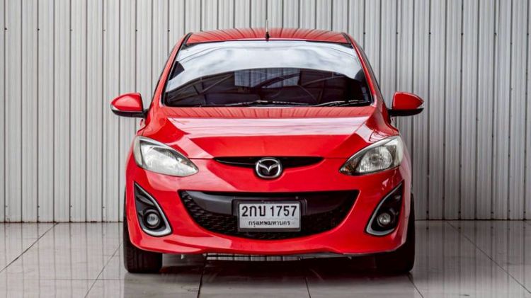 Mazda Mazda 2 2013 1.5 Spirit Sports Sedan เบนซิน ไม่ติดแก๊ส เกียร์อัตโนมัติ แดง รูปที่ 3