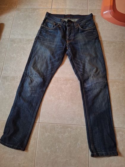 อื่นๆ กางเกงยีนส์ nudie jeans กระดุม  แท้ๆๆ เอว 32  มีแก้รอยปะ และเอาขาออกนิดหน่อย ทรงหล่อๆๆเลยทีเดียว ผ้ายังเข็มยังสวยๆๆ สนใจทักได้ครับ.