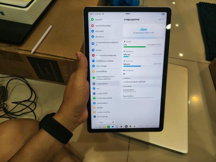 Samsung galaxy tab S9 (wifi+cellular) 8/128 เดิมๆ ใช้งานปกติ รอยนิดหน่อย สอบถามได้คัฟ รูปที่ 9