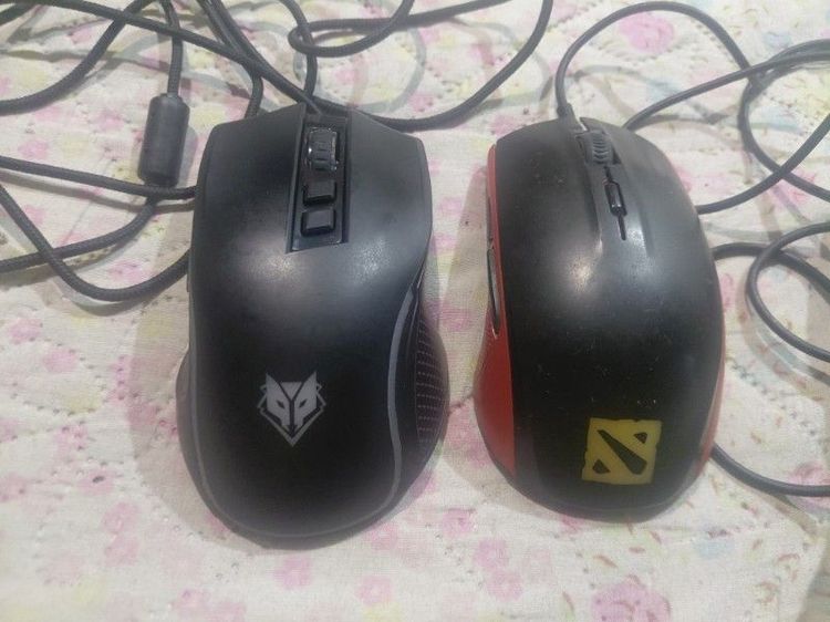 ขาย เม้าส์เกมมิ่งมือสอง เหมารวม2ชิ้น ราคาไม่แพง รูปที่ 2