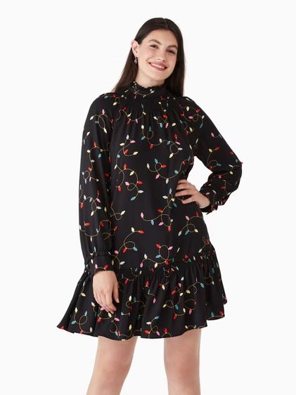 ชุดเดรส Kate Spade New Yorkรุ่น String Lights Shift Holiday Dress