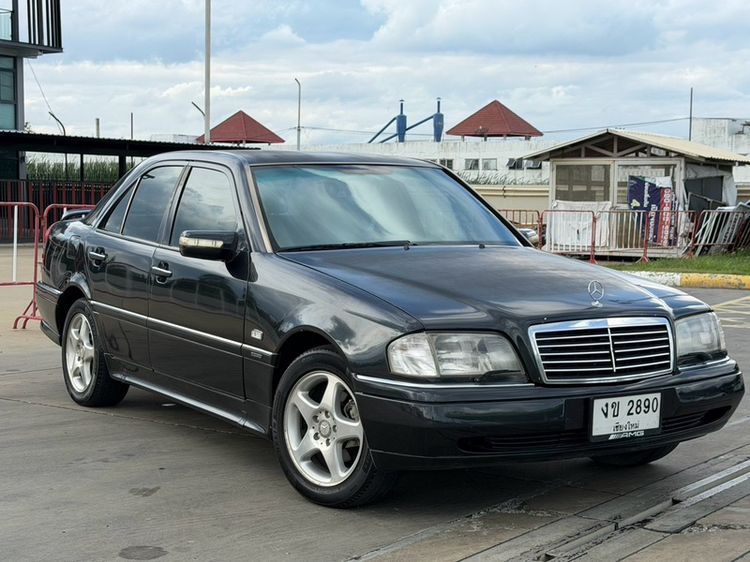 Mercedes-Benz C-Class 1996 C220 Sedan เบนซิน ไม่ติดแก๊ส เกียร์อัตโนมัติ ดำ รูปที่ 2