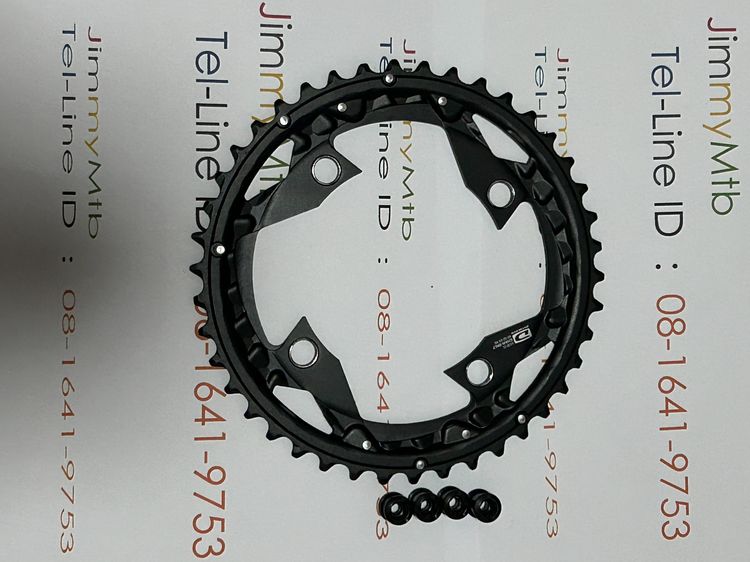 ใบจาน Shimano SLX  ขนาด 42 กับ 32  พร้อมน็อต รูปที่ 4
