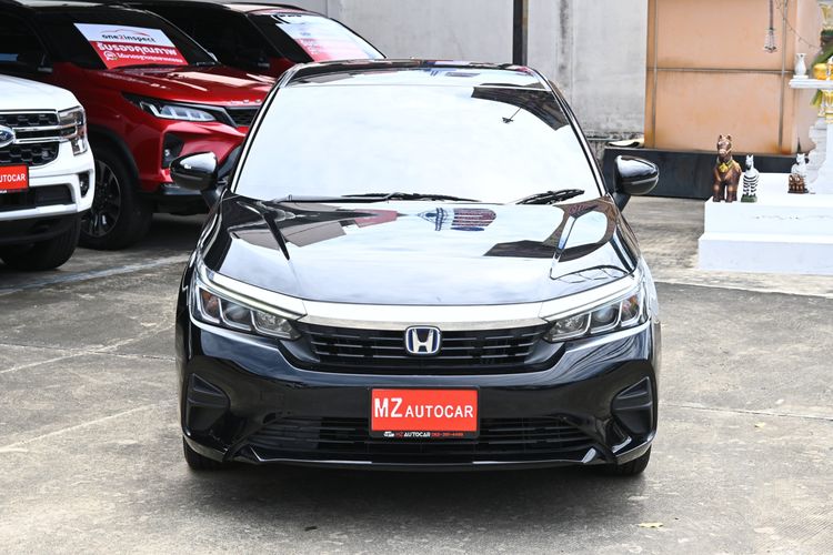 Honda City 2024 1.5 e:HEV SV Sedan ไฮบริด ไม่ติดแก๊ส เกียร์อัตโนมัติ ดำ รูปที่ 2