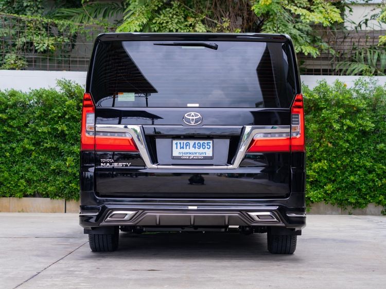 Toyota Majesty 2021 2.8 Grande Van ดีเซล ไม่ติดแก๊ส เกียร์อัตโนมัติ ดำ รูปที่ 4