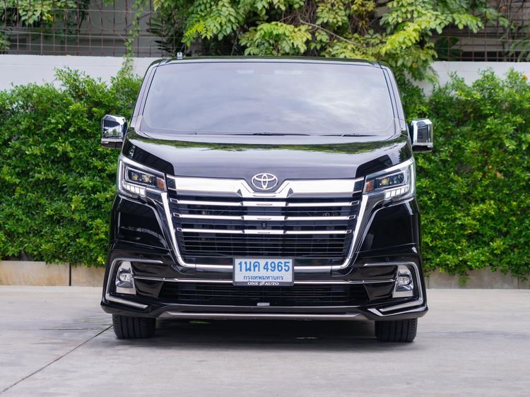 Toyota Majesty 2021 2.8 Grande Van ดีเซล ไม่ติดแก๊ส เกียร์อัตโนมัติ ดำ รูปที่ 2