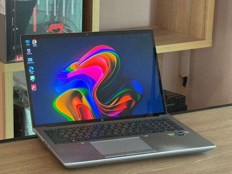 HP Zbook 16 Fury G10 Mobile Workstation i7-13850HX SSD512GB RAM32GB RTX A1000 (6GB GDDR6)จอทัส 4K UHD 60Hz Win11Pro สินค้ามือสอง งานตัดต่อ ร รูปที่ 3