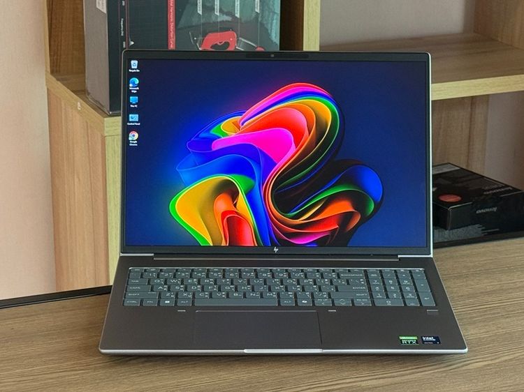 HP ZBook Power 16 G11 Mobile Workstation Ultra 7 165H SSD512GB RAM32GB RTX 500 (4GB GDDR6)จอ 2.5K 120Hz Win11Pro สินค้ามือสอง งานตัดต่อ ระดั