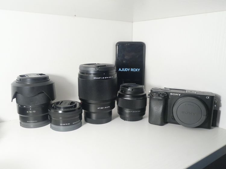 กล้องมิลเลอร์เลส ไม่กันน้ำ BODY SONY A6400 LENT