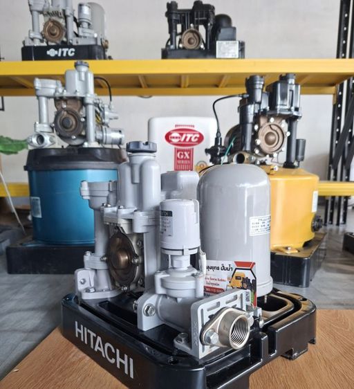 💦ปั๊มน้ำ อัติโนมัติ HITACHAI 150W พร้อมใช้งาน🫧👍    แรงดันคงที่  รับประกัน💦 รูปที่ 2