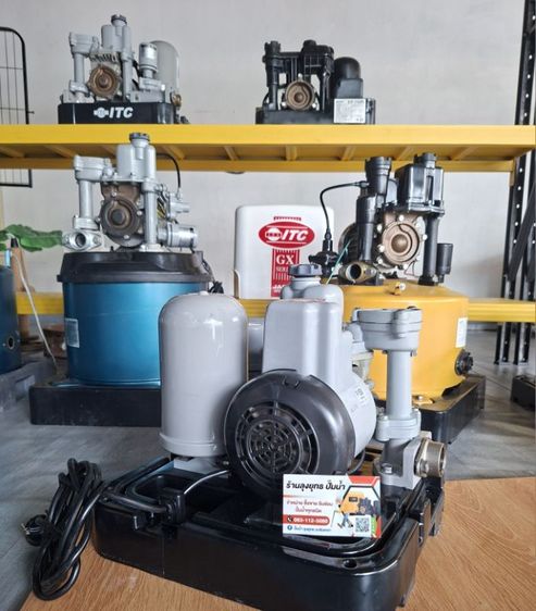 💦ปั๊มน้ำ อัติโนมัติ HITACHAI 150W พร้อมใช้งาน🫧👍    แรงดันคงที่  รับประกัน💦 รูปที่ 4