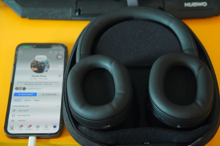 Sony WH-1000XM5 หูฟังครอบหูไร้สาย Wireless Noise Cancelling Headphones หูฟังตัดเสียงรบกวน รูปที่ 2