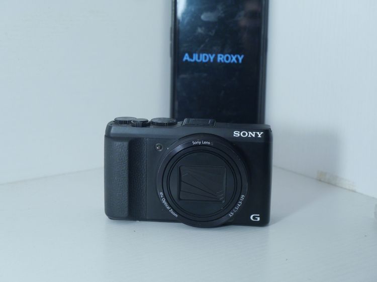 กล้องคอมแพค ไม่กันน้ำ Sony Cyber-Shot DSC-HX50V Digital Camera 20.4MP Lens G Super 30X Zoom กล้องดิจิตอลคอมแพคพลังซูม WiFi GPS in used มือสอง