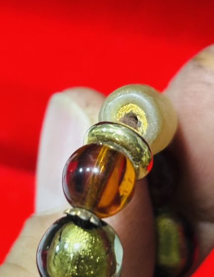 ✨ ส่งต่อสร้อยคอแก้วเป่าทองคำเปลวสไตล์วินเทจอิตาลี (Murano Style) สภาพสวยสมบูรณ์มากค่ะ ✨ รูปที่ 3