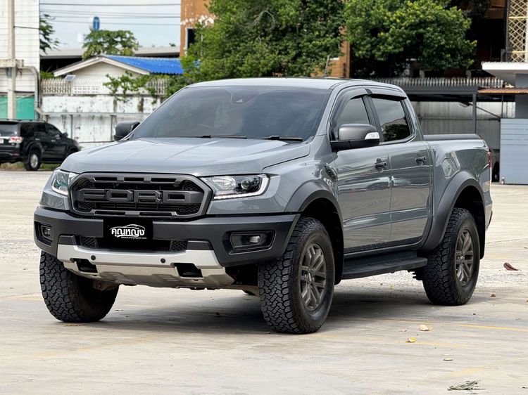 รถ Ford Ranger 2.0 Raptor 4WD สี เทา