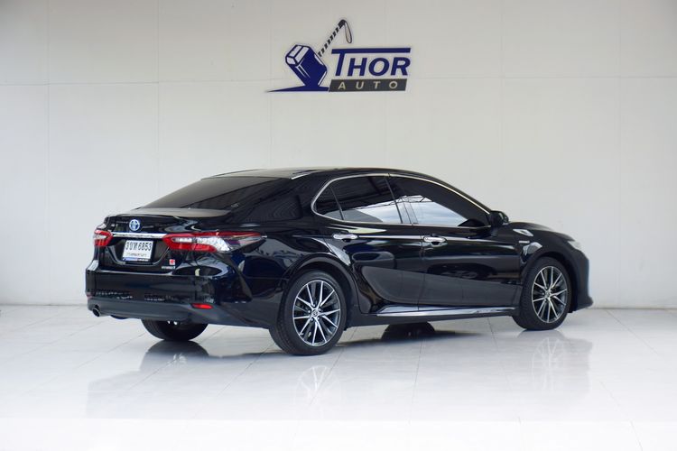 Toyota Camry 2022 2.5 HEV Premium Sedan ไฮบริด เกียร์อัตโนมัติ ดำ รูปที่ 3